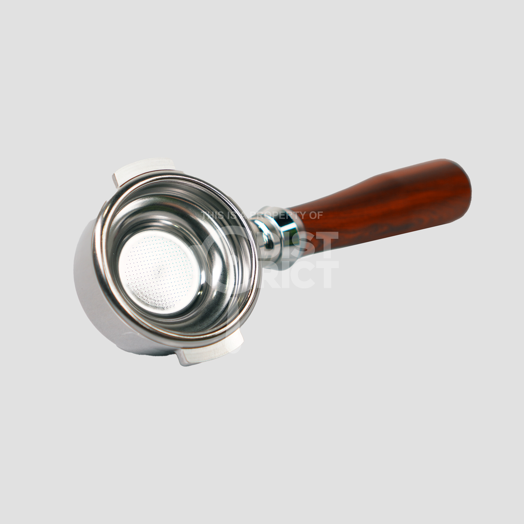 58mm Single Spout Portafilter (Wood)