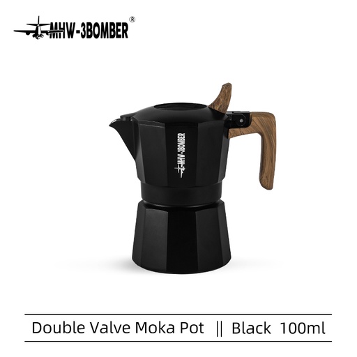 Double Valve Moka Pot